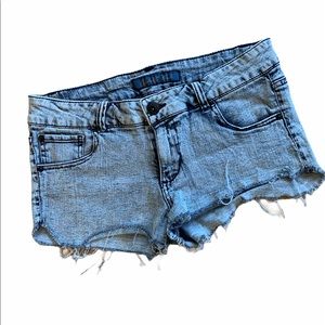Celebrity Pink Denim Jean Shorts Cutoffs Womens 11